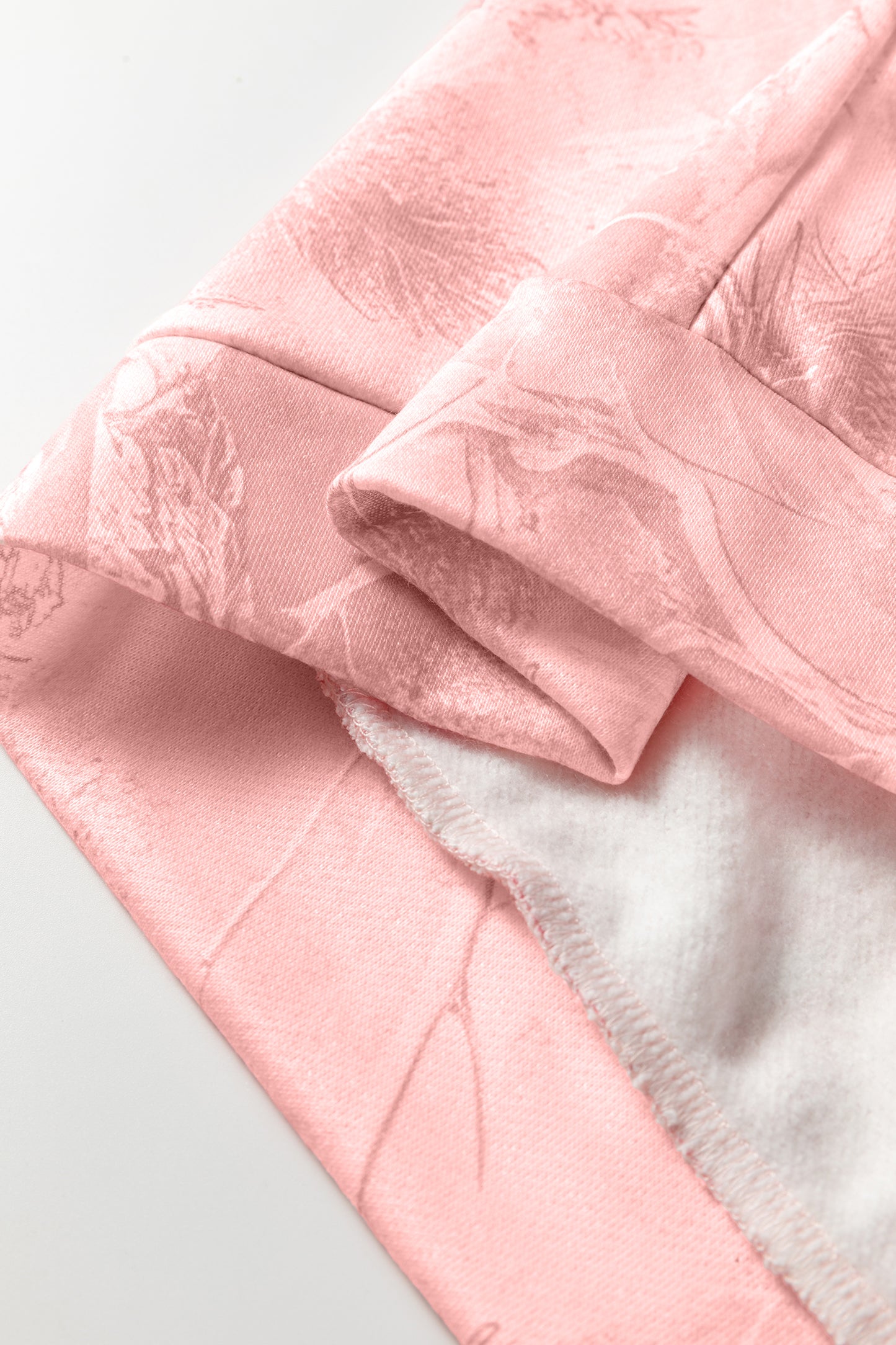 Camo Kangaroo Pocket Drop Shoulder Hoodie