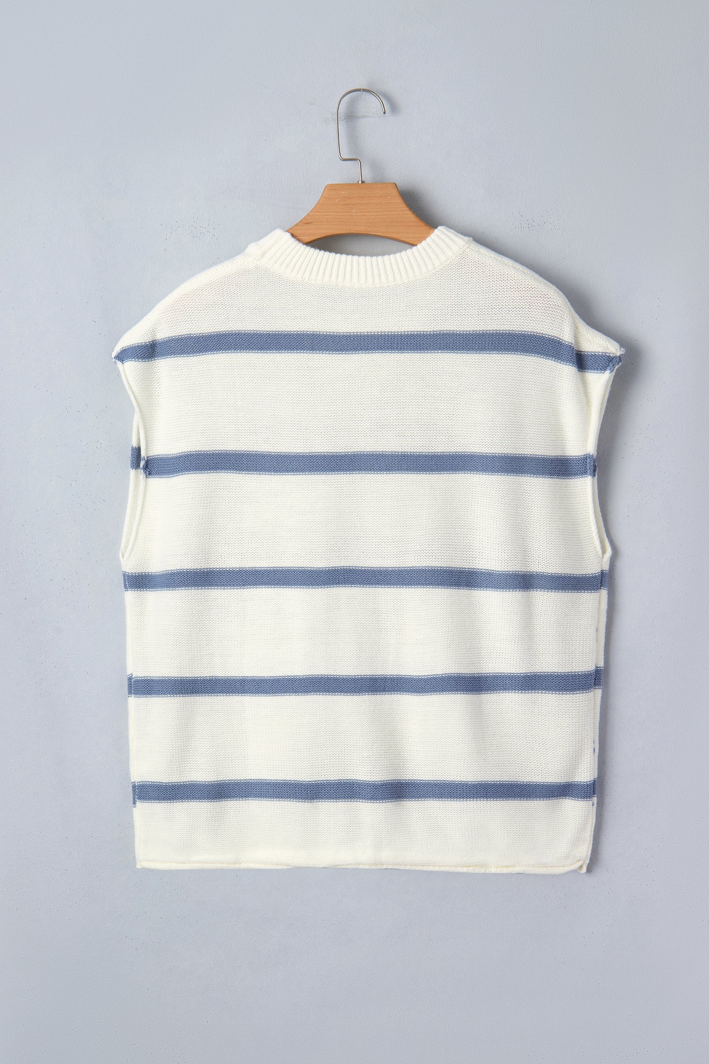 Stripe Batwing Sleeve Sweater Tee