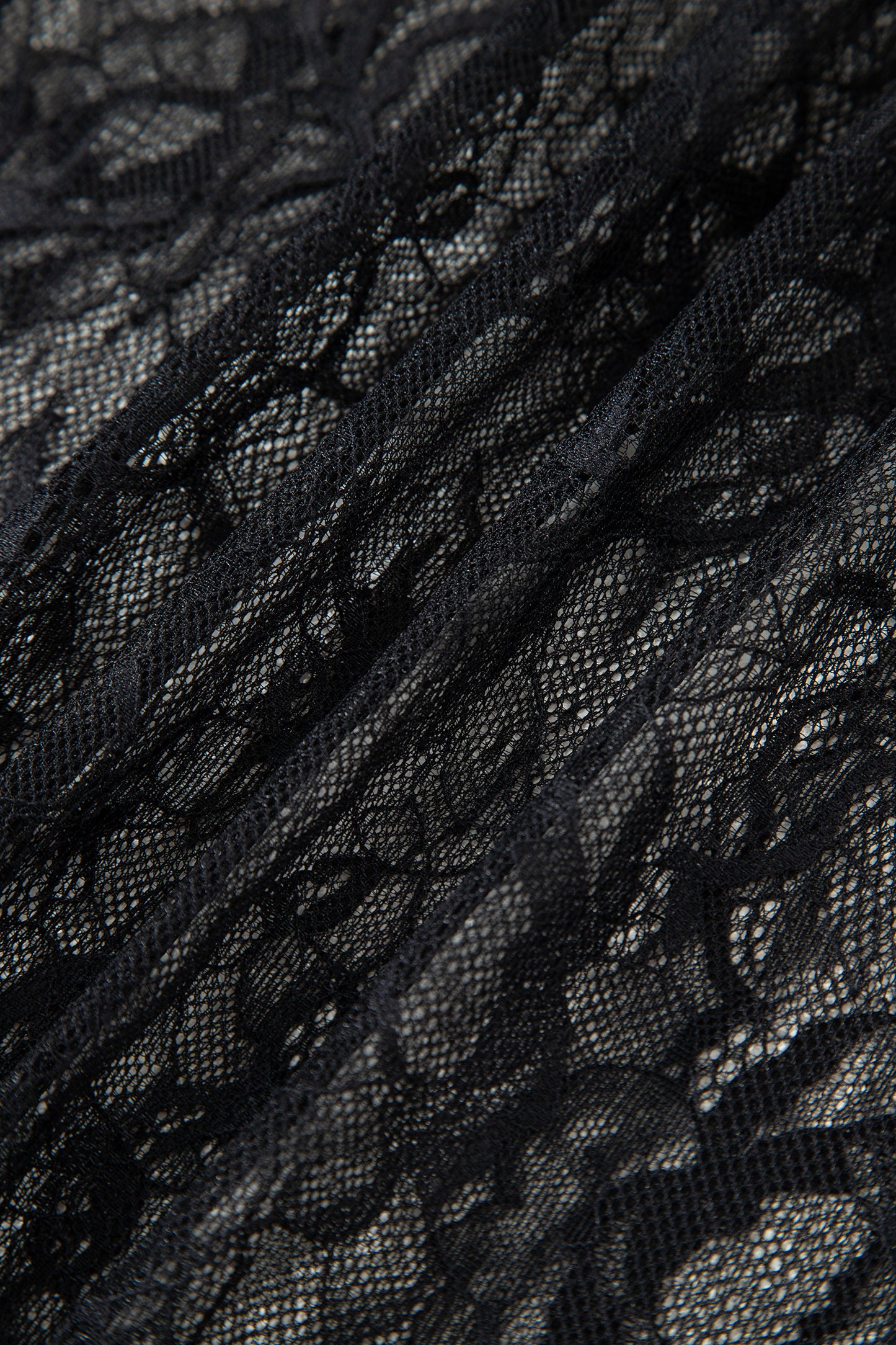 Solid Lace Patchwork Sleeveless Maxi Dress