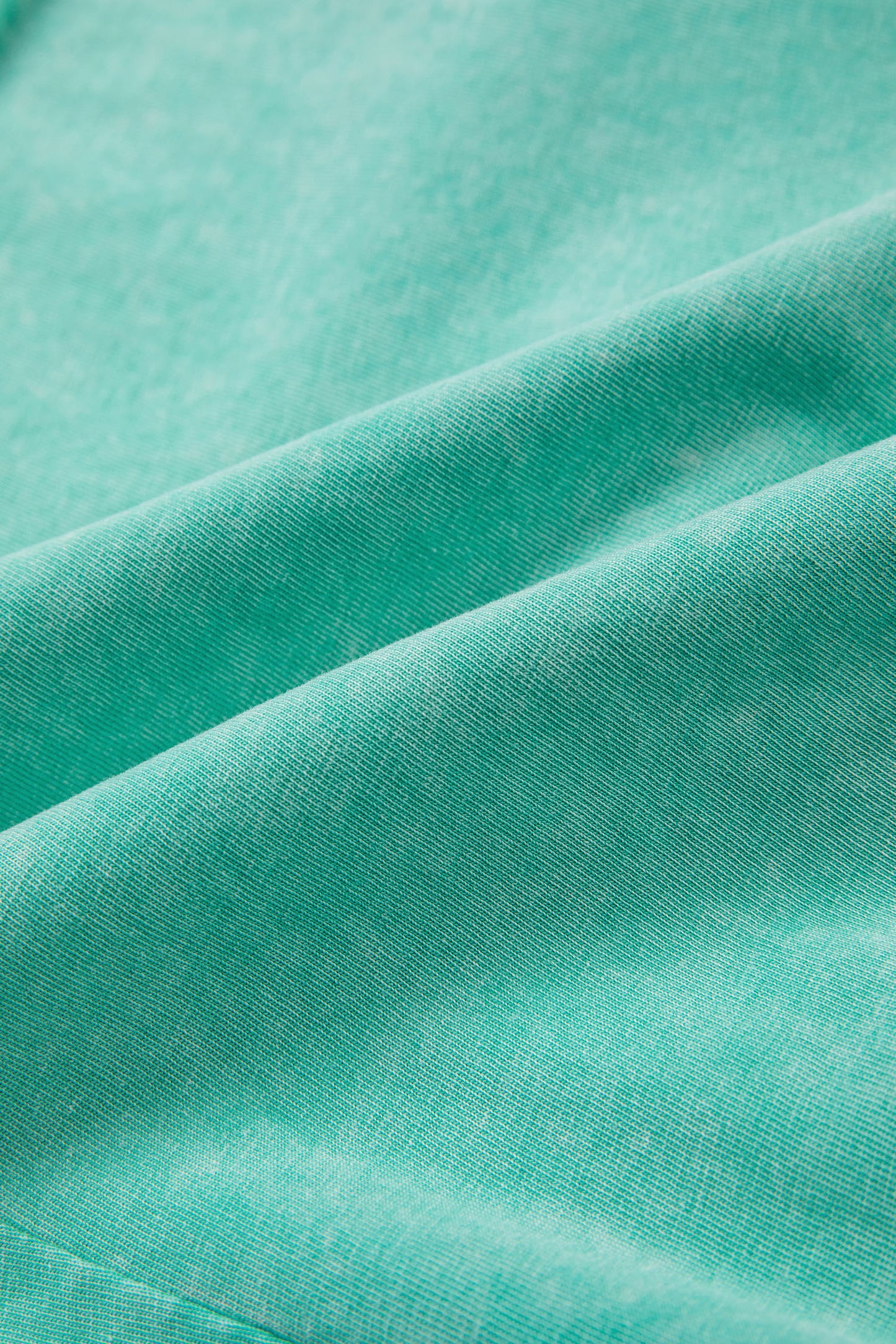 Mineral Wash Drawstring Elastic Waist Raw Edge Shorts