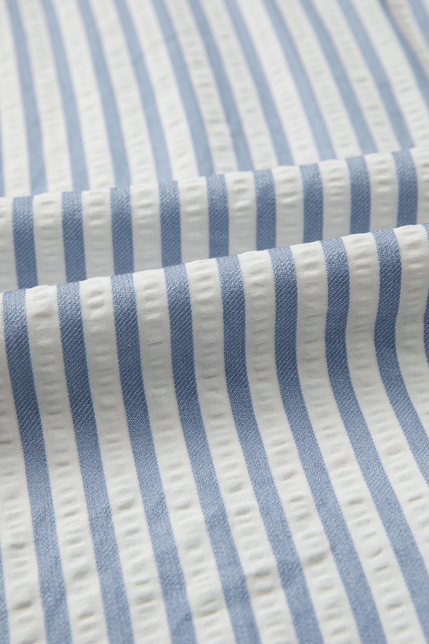 Stripe Leopard Trim V-Neck Buttoned Short Sleeve Shirt