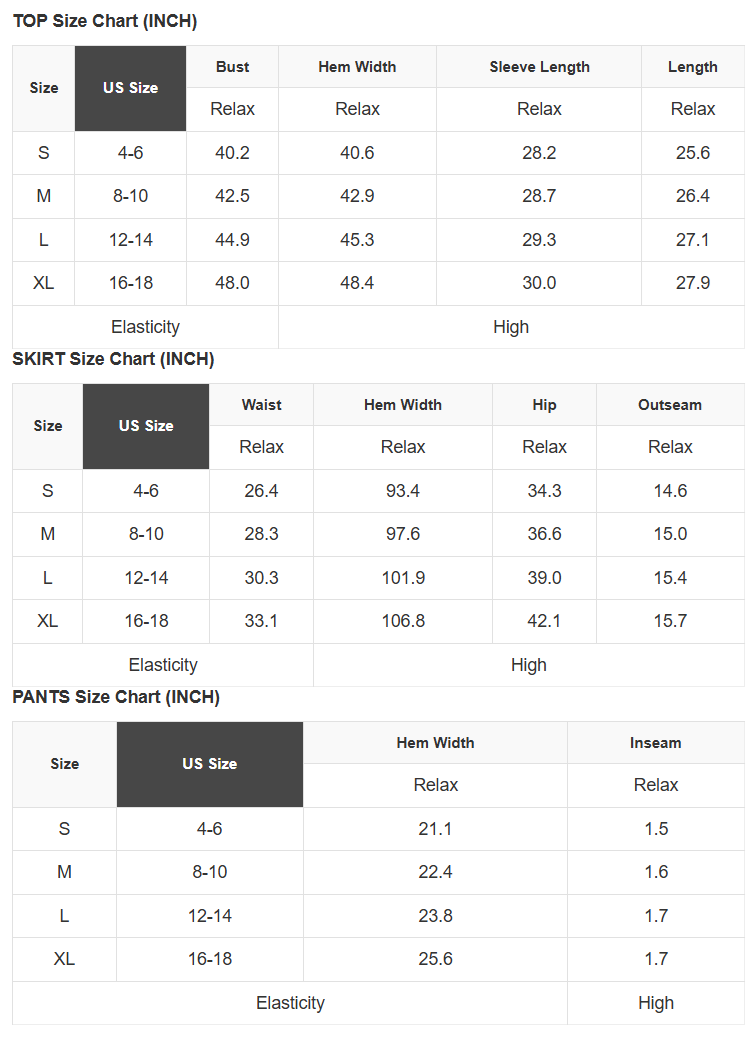 Corded Top and Ruffle Mini Skort Set