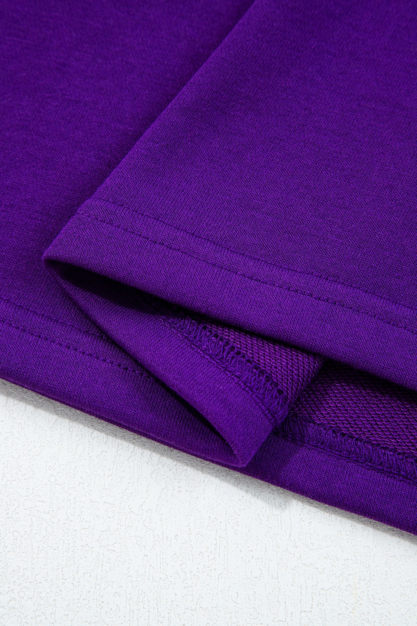 Varsity Stripe Long Sleeve Sweatshirt Dress