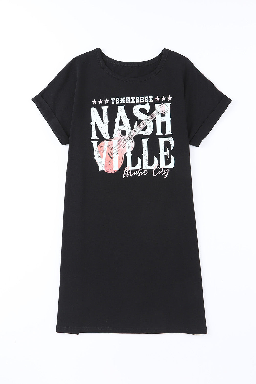 Nashville Short Sleeve T-Shirt Dress