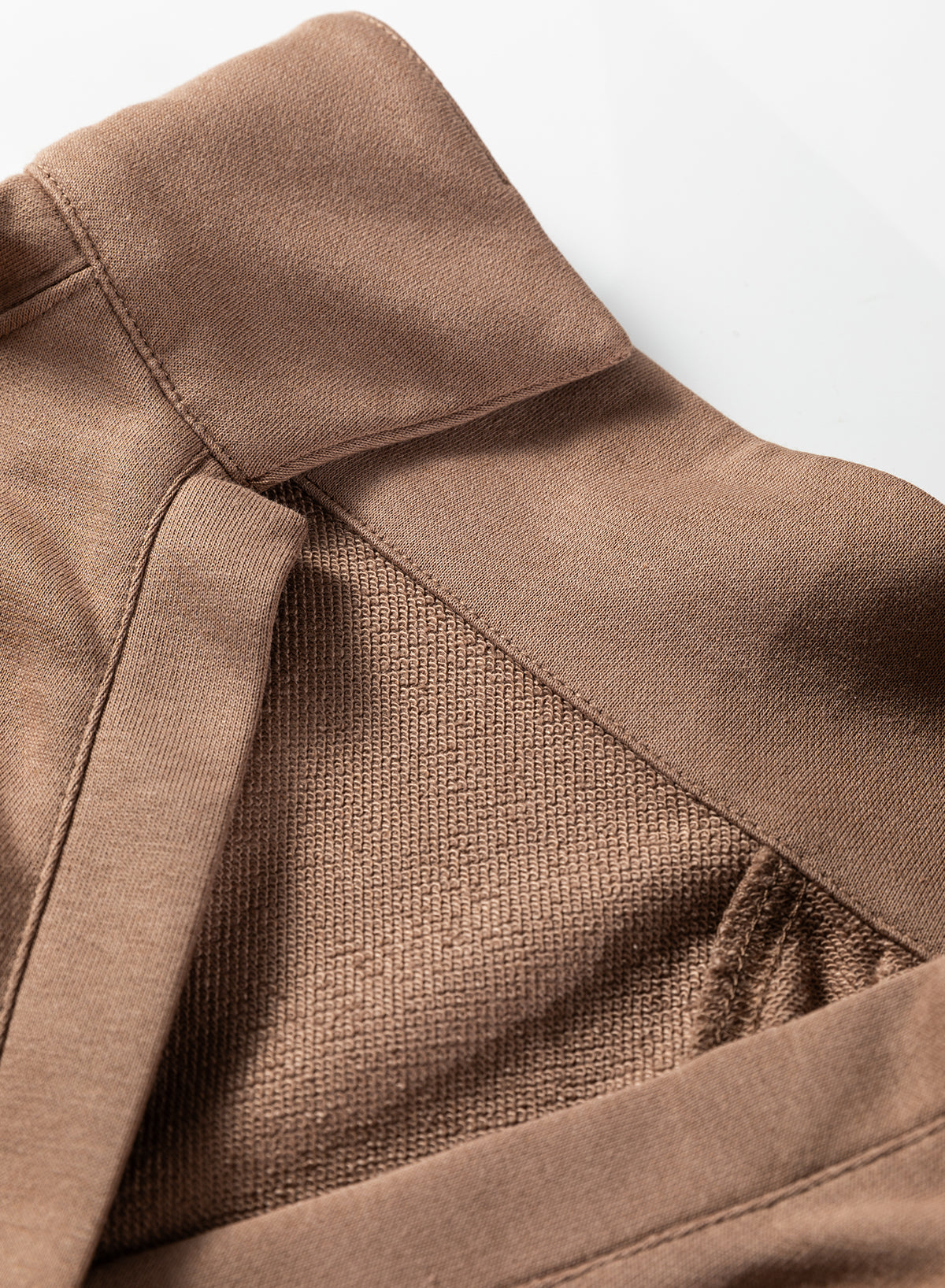 Solid V-Neck Pullover and Drawstring Sweatpants Set