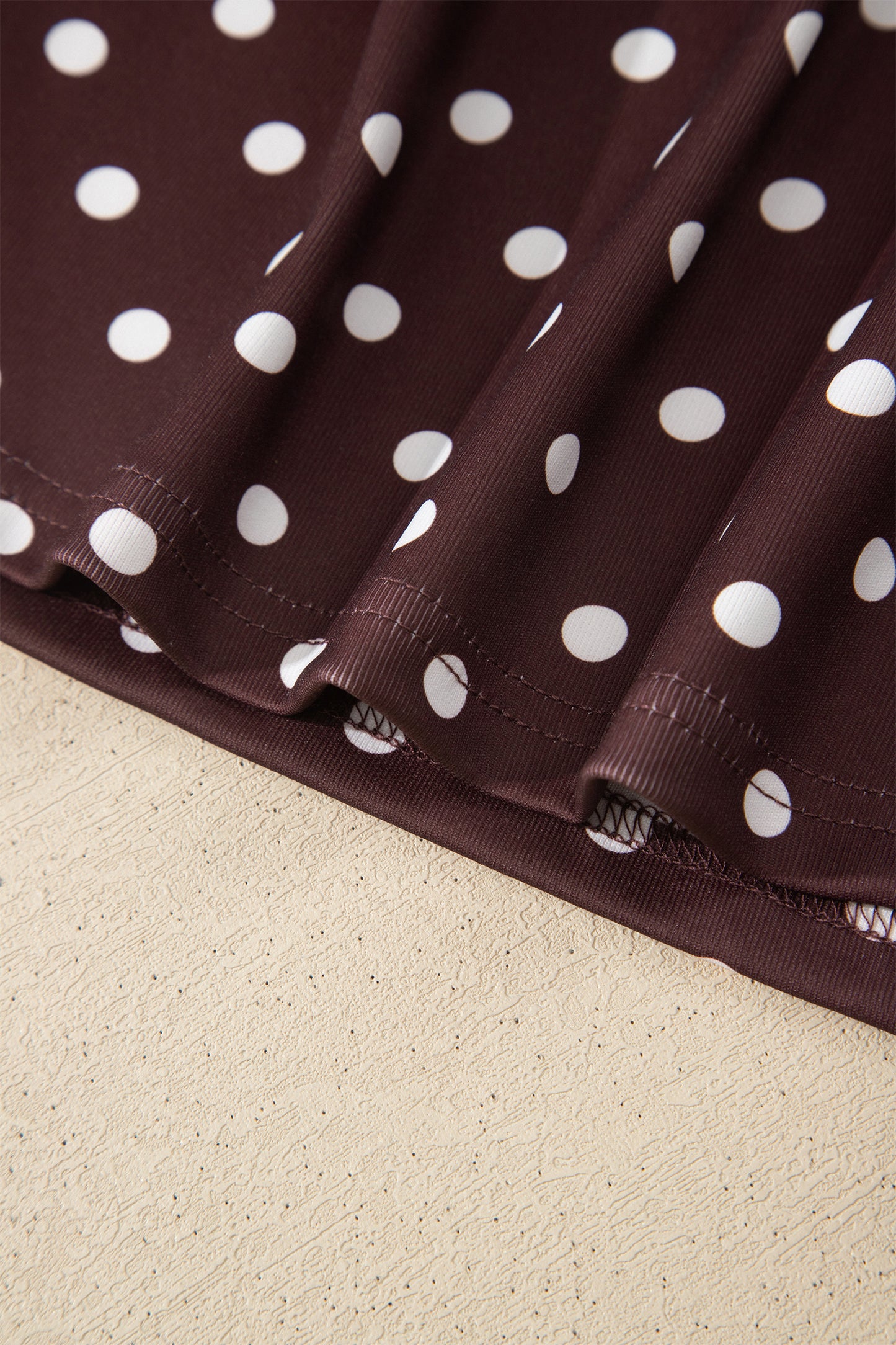 Polka Dot Halter Tank & Elastic Shorts Set