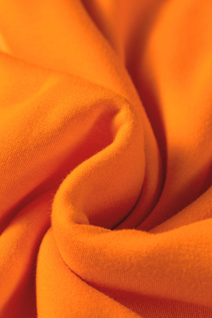 Solid Reversible Mock Neck Oversized Sweatshirt