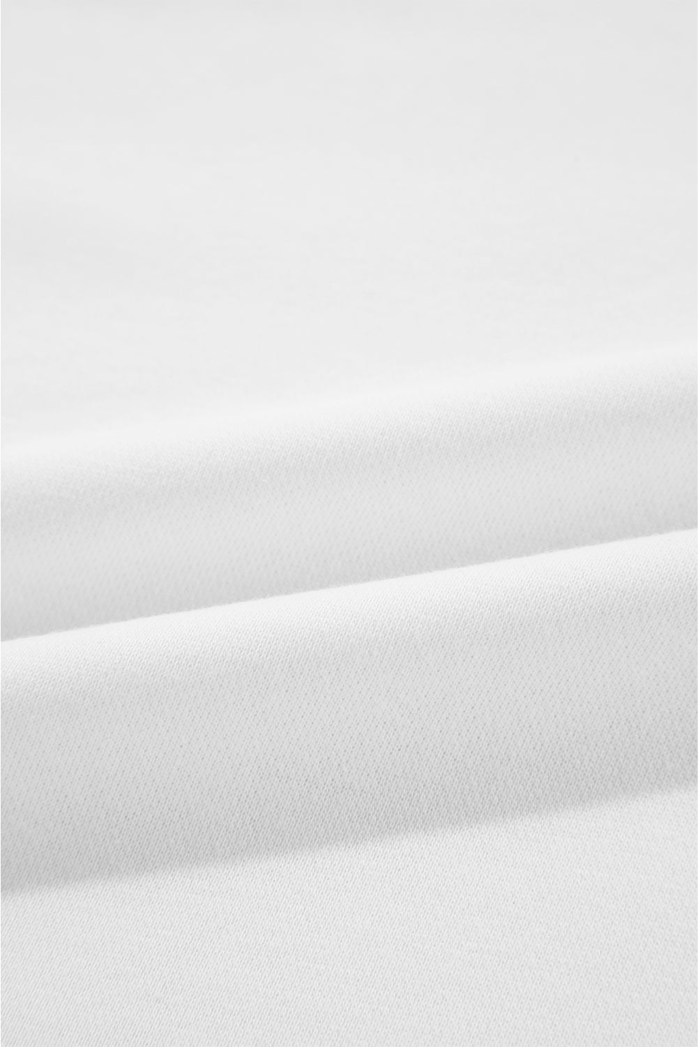 Solid Drop Shoulder Crewneck Pullover Sweatshirt