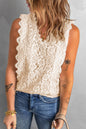 Lace V-Neck Tank Top