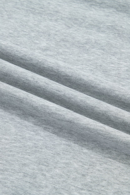 STATE Embroidered Exposed Seam Mock Neck Sweatshirt