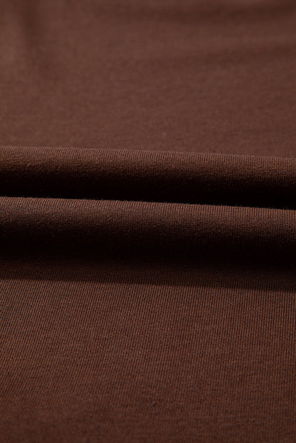 Varsity Stripe Drop Shoulder Oversized Sweatshirt