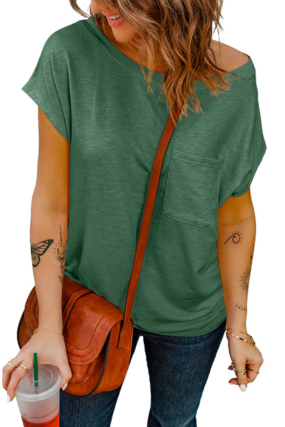 Short Sleeve Pocketed Tee