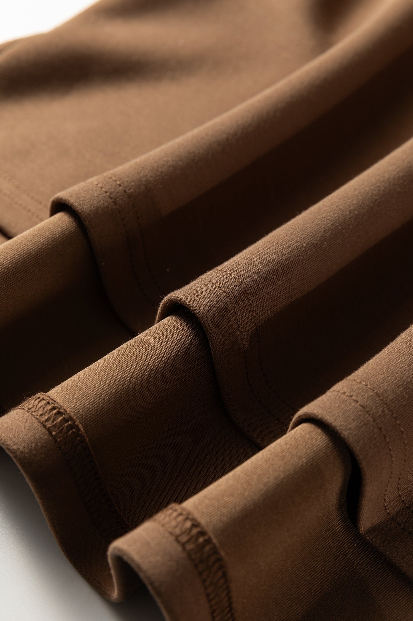 Solid V-Neck Top and High Waist Pants Set