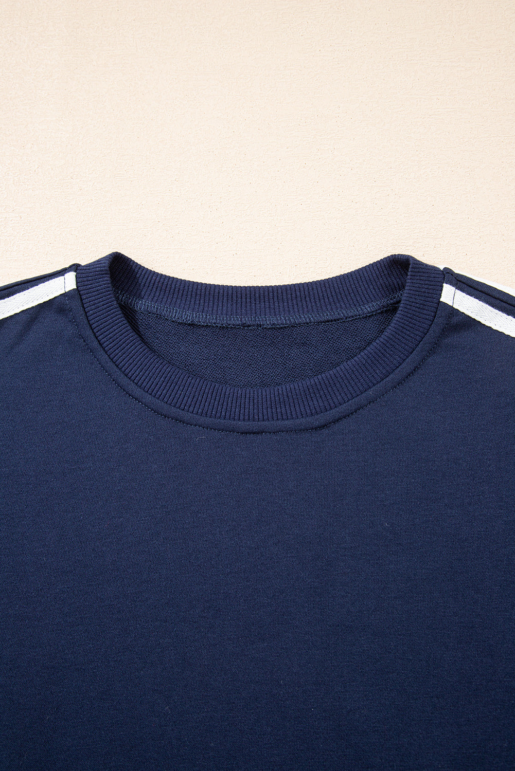 Varsity Stripe Crewneck Pullover and Sweatpants Set