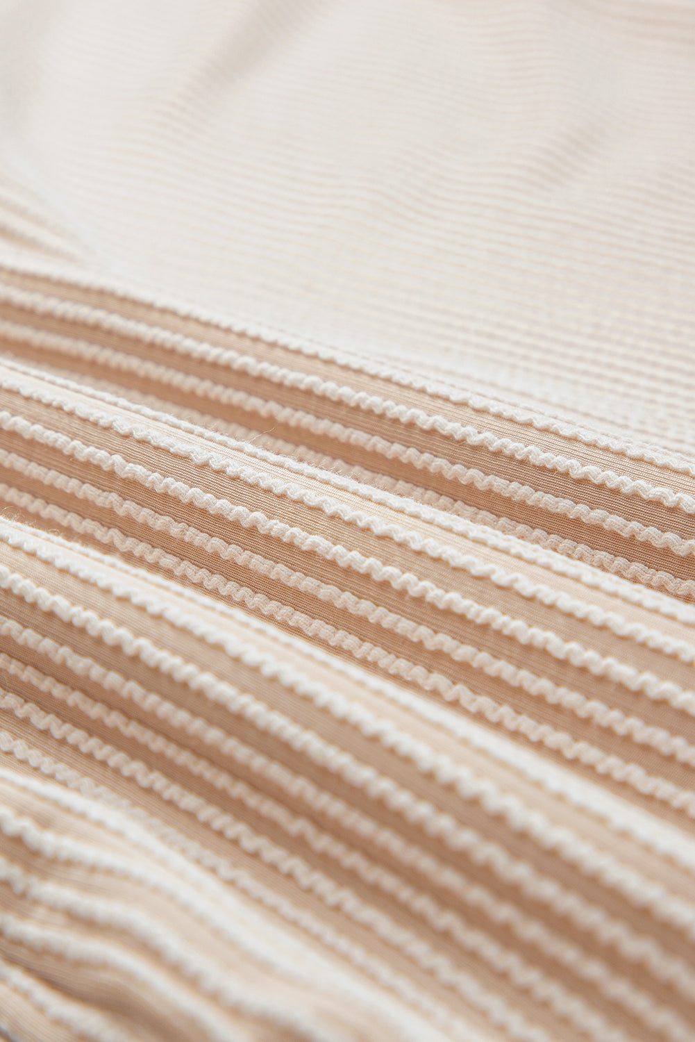 Colorblock Corded Knit Chest Pocket T-Shirt Dress