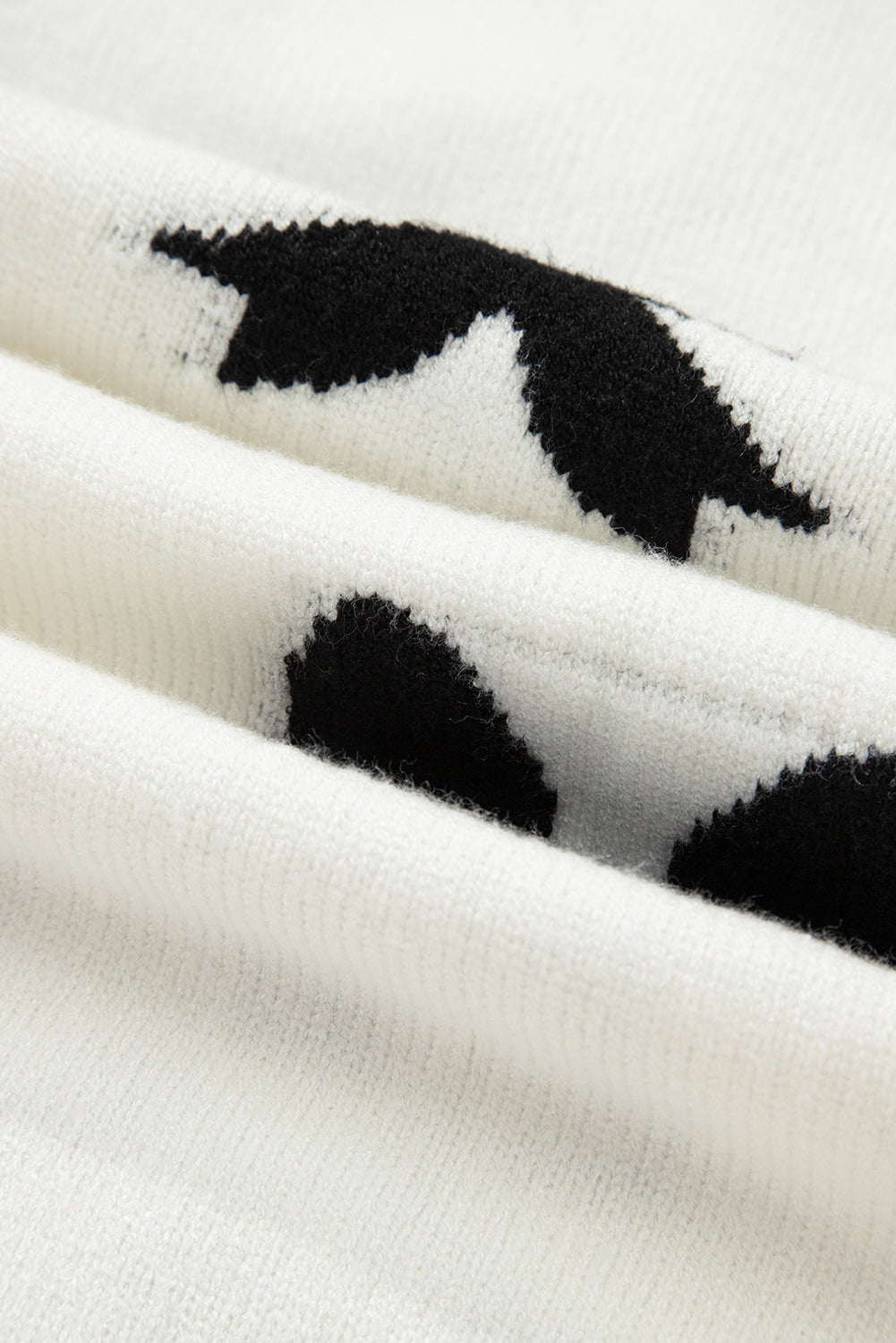 Bow Tie Lace-Up Sweater Cardigan