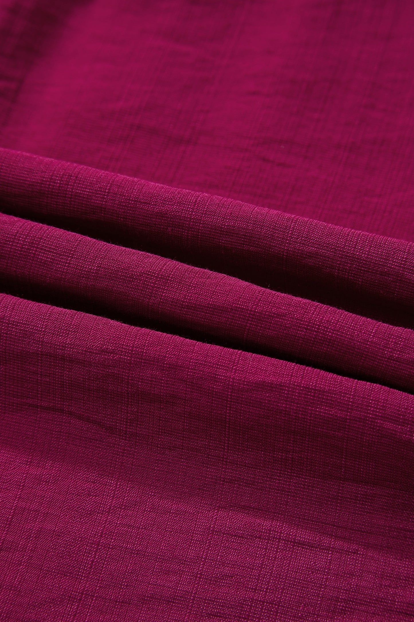 Leopard Trim Flounced  3/4 Sleeve V-Neck Blouse