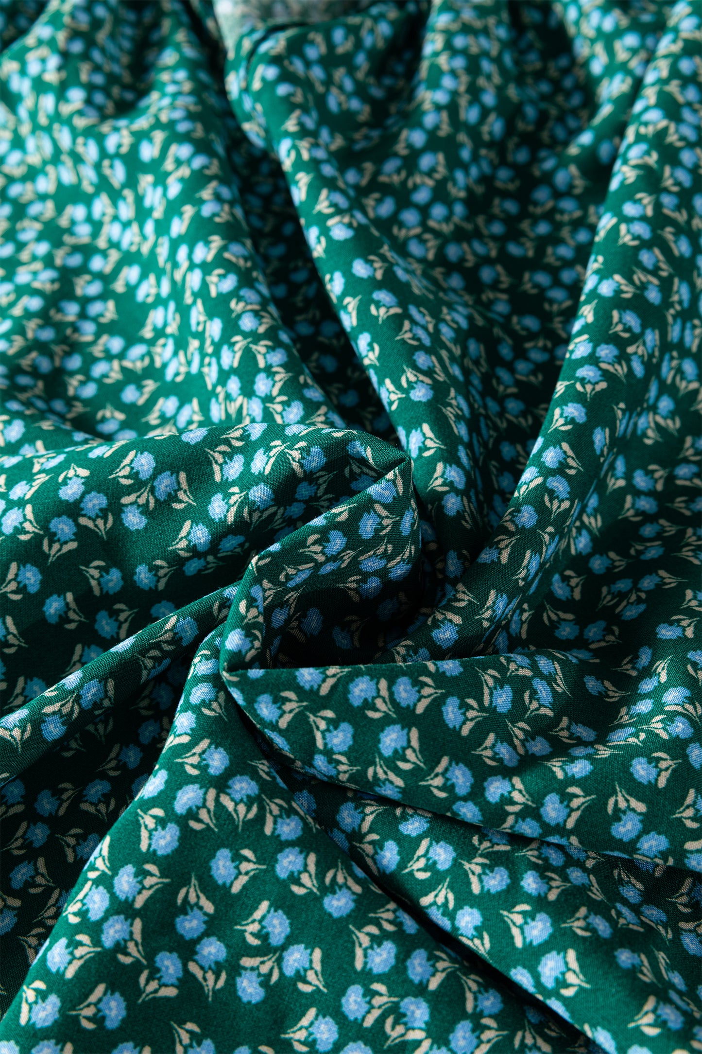 Plus Size Boho Floral Boho Notch V-Neck Top