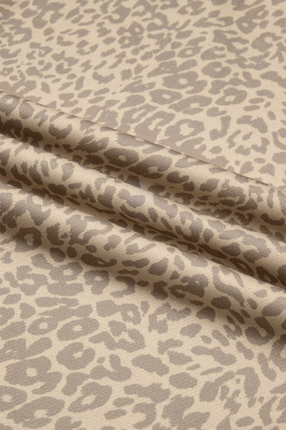 Leopard Star Patch Long Sleeve Top & Pants Set