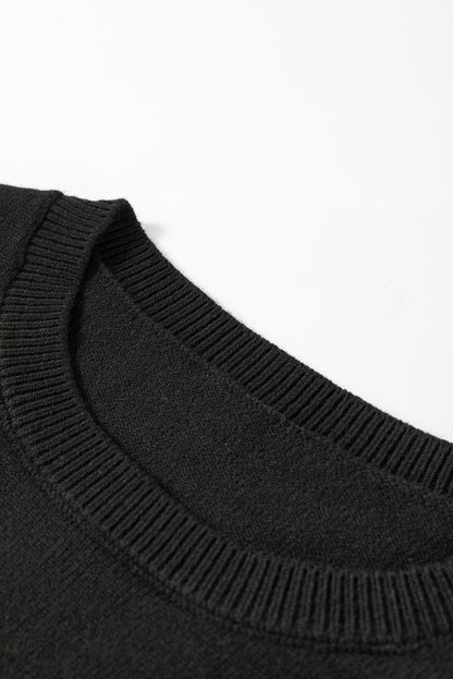 Plus Size Christmas Merry & Bright Tinsel Sweater