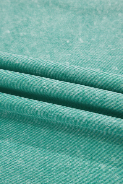 Mineral Wash Pocketed Tank Mini Dress