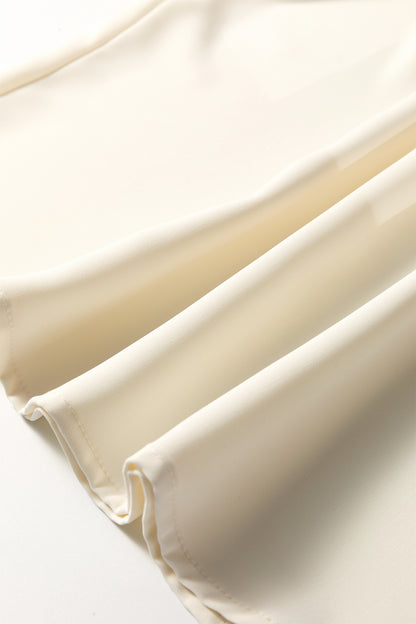 Leopard Patchwork Trim Split Neck Blouse