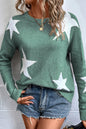 Star Drop Shoulder Sweater