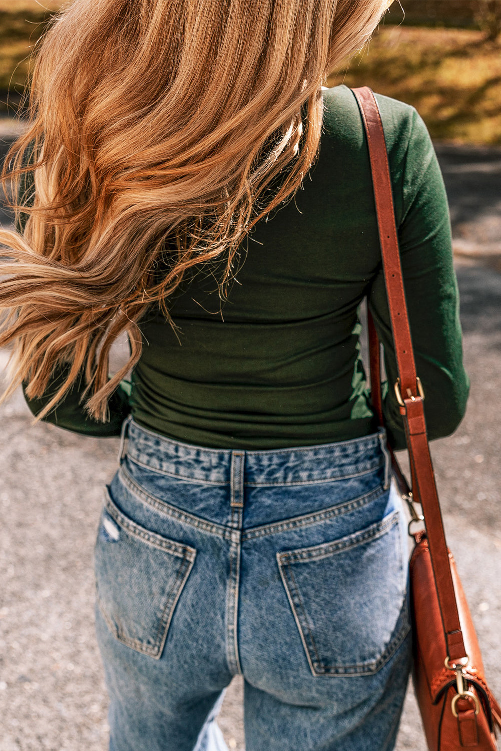 Solid Long Sleeve Bodysuit