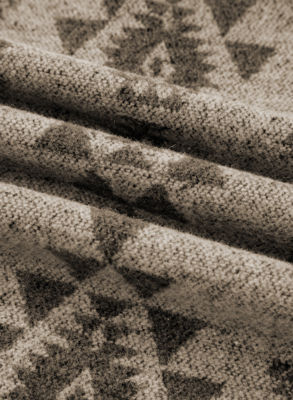 Western Aztec Colorblock Patchwork Drawstring Hooded Shacket