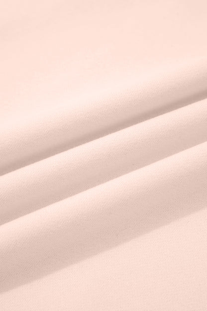 Solid Oversize Mock Neck Sweatshirt