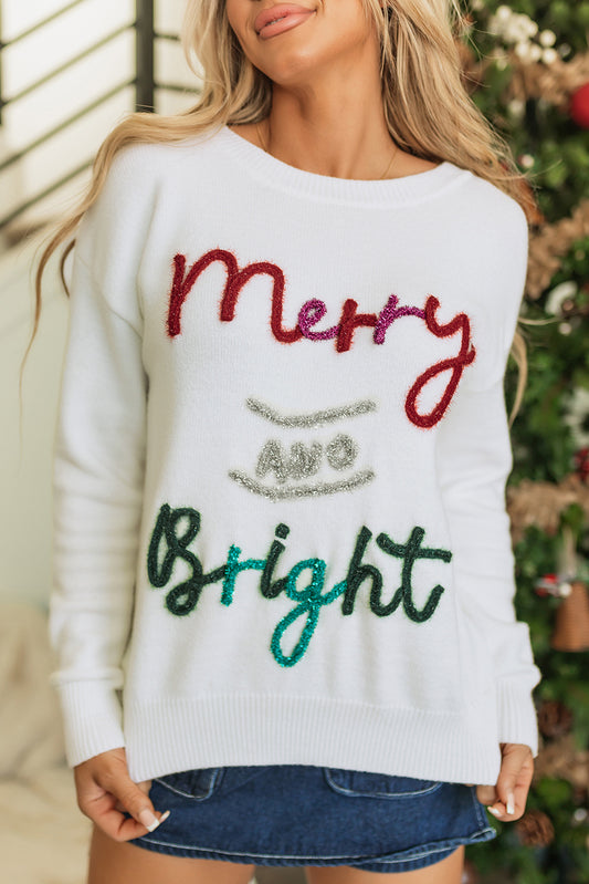 Merry and Bright Christmas Sweater