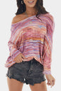 Tie Dye Long Sleeve Top