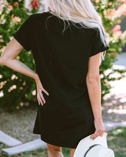 Nashville Short Sleeve T-Shirt Dress