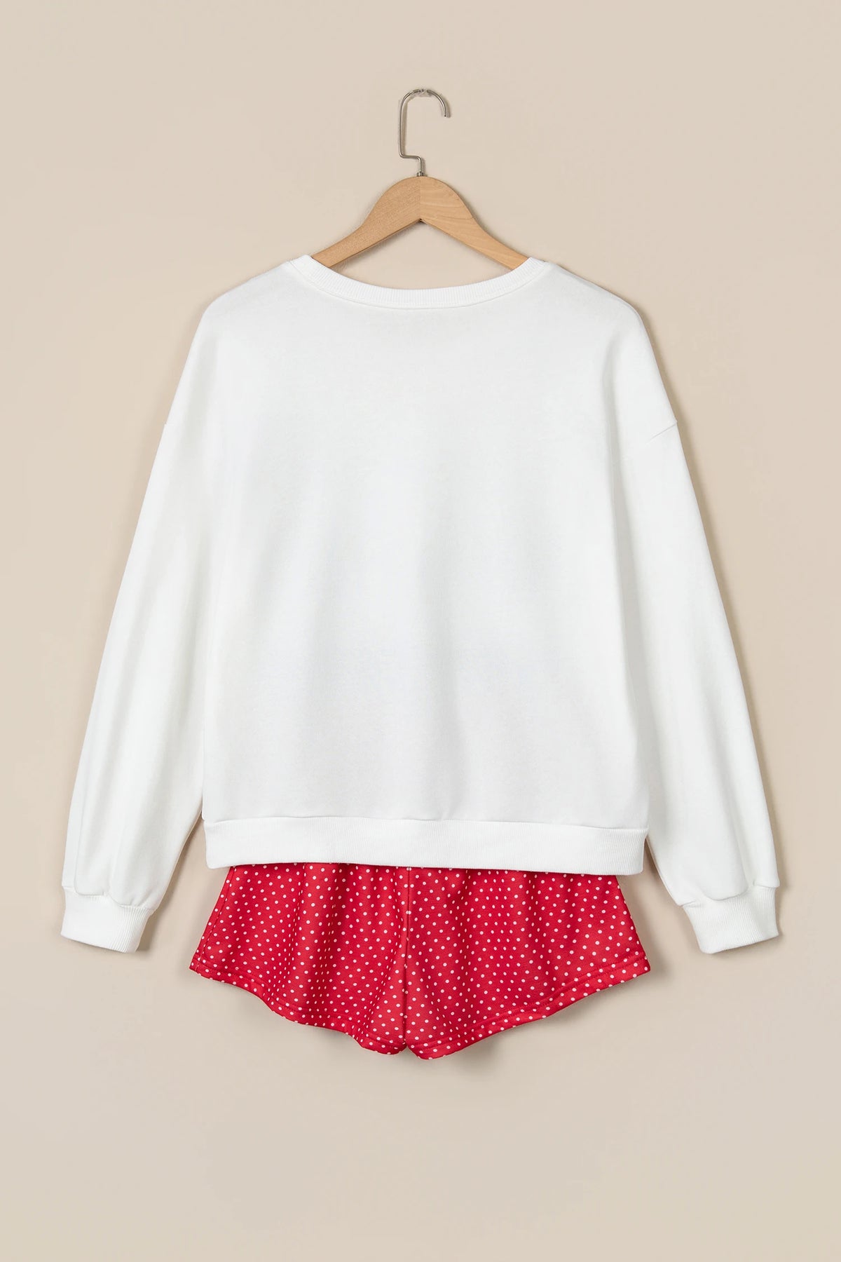 Christmas MERRY Plaid Graphic Top & Shorts Set
