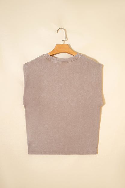 Western Cowgirls Don't Cry Graphic Tank Top