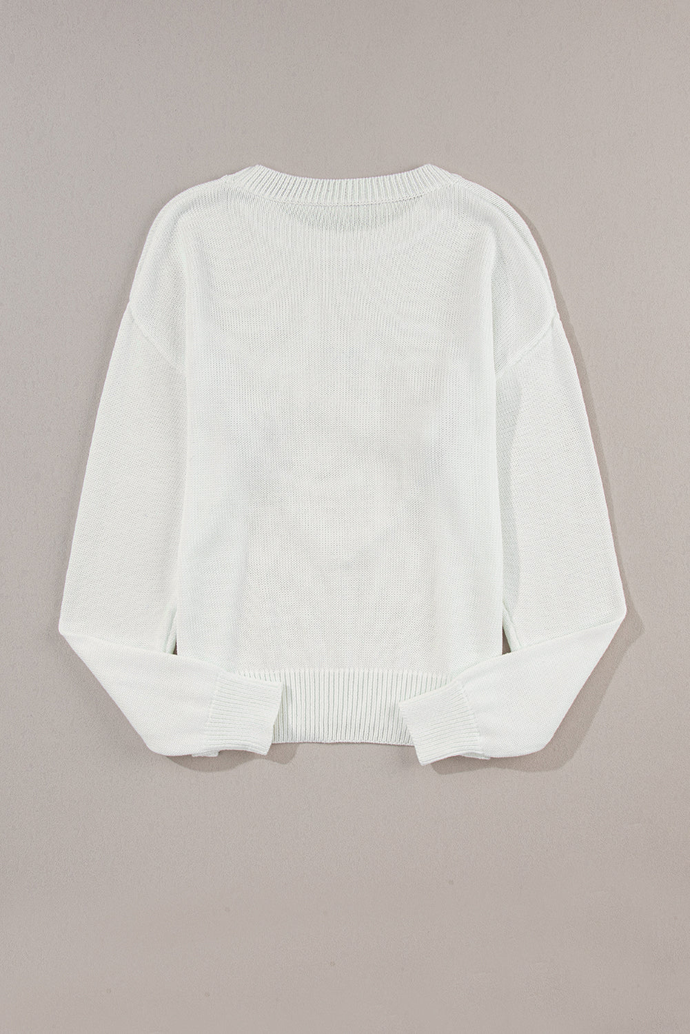 Heart XOXO Drop Shoulder Sweater