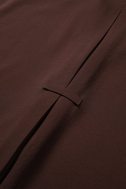 Contrast Trim Button V-Neck Short Sleeve Blouse