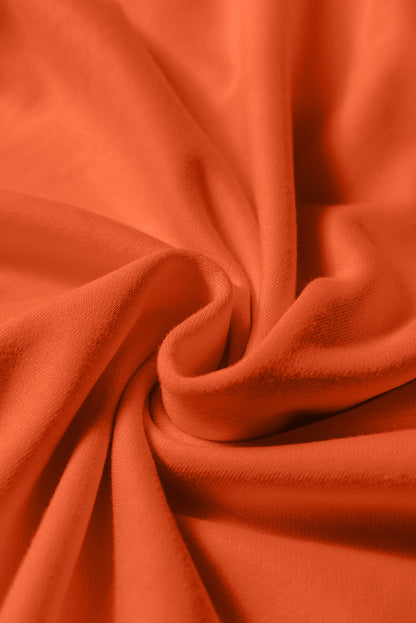 Varsity Stripe Long Sleeve Sweatshirt Dress