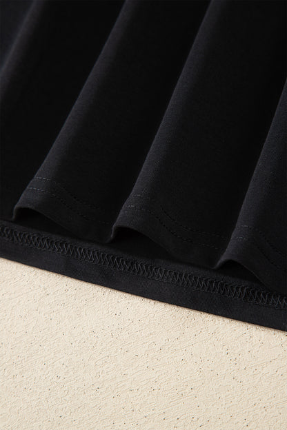 Varsity Stripe Crew Neck Short Sleeve T-Shirt