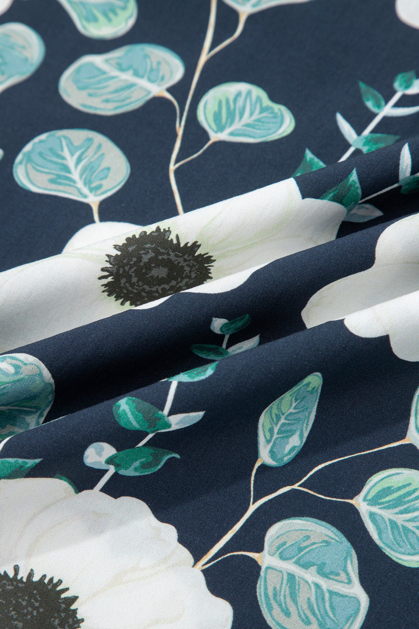 Floral Stripe Patchwork V-Neck Short Sleeve Blouse