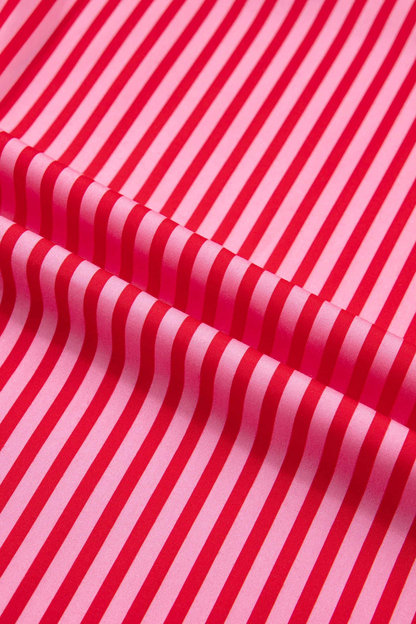 Stripe Patch Pocket Button-Up Long Sleeve Blouse