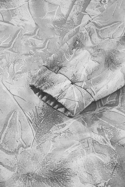 Camo Kangaroo Pocket Drop Shoulder Hoodie