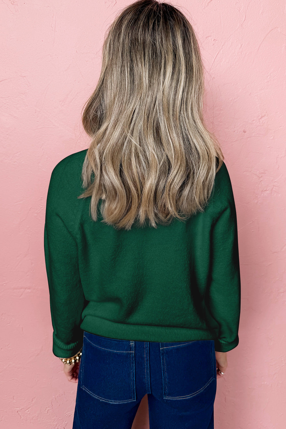 MERRY Christmas Raglan Sleeve Sweater