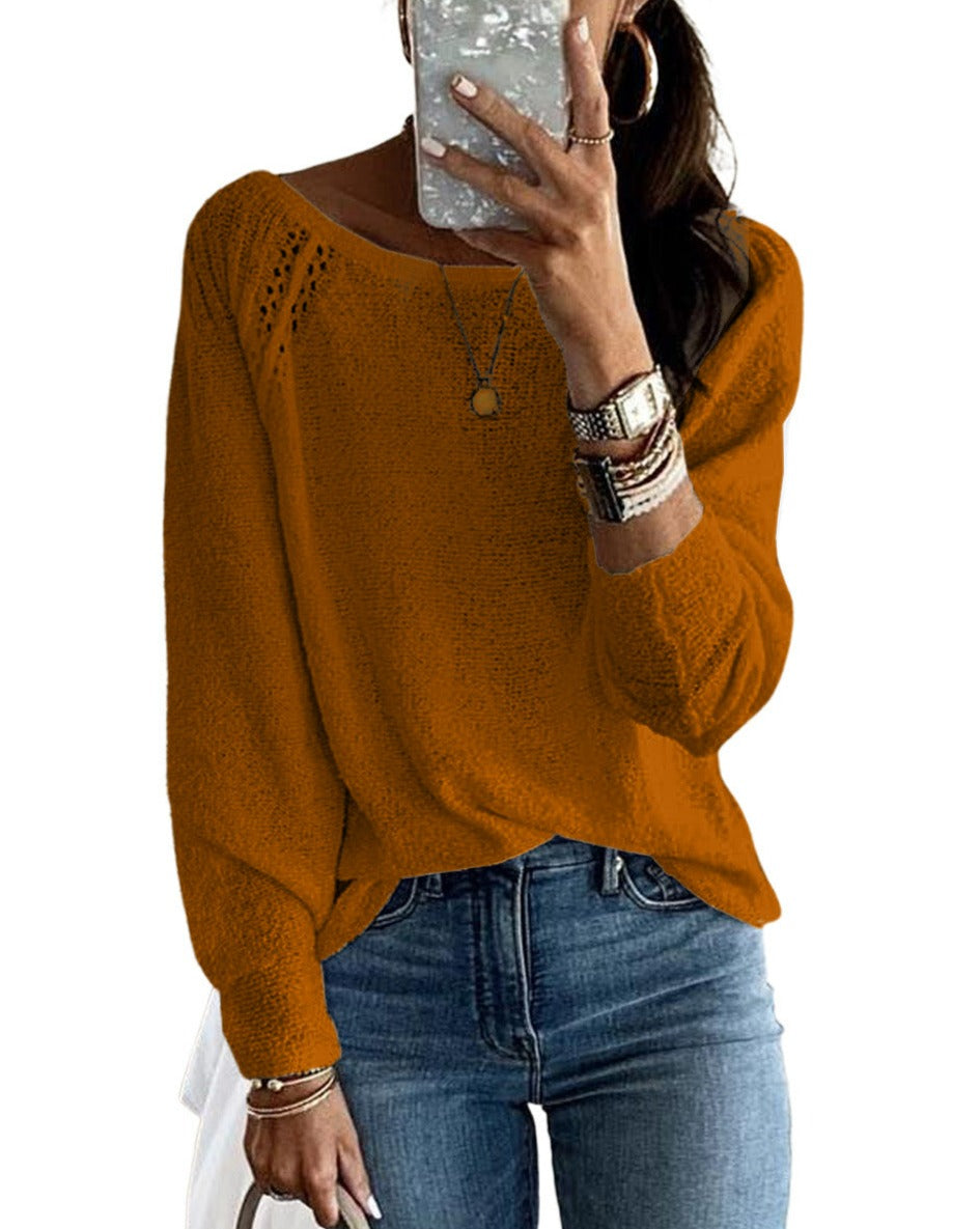 Raglan Long Sleeve Sweater