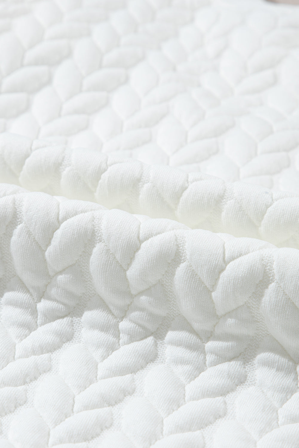 Embroidered Patch Cable Knit Pullover Sweatshirt