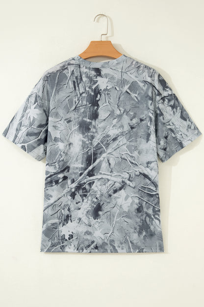 Love Like Jesus Camo Woodland Tee