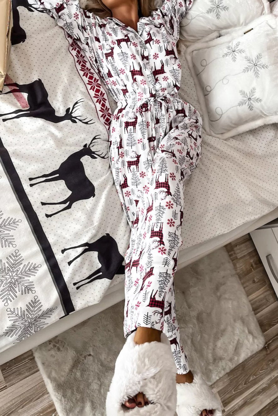 Christmas Shirt and Pants Pajama Set