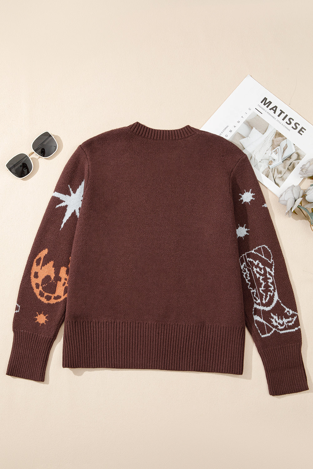 Western Cowgirl Crewneck Sweater