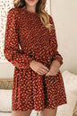 Floral Smocked Long Sleeve Dress