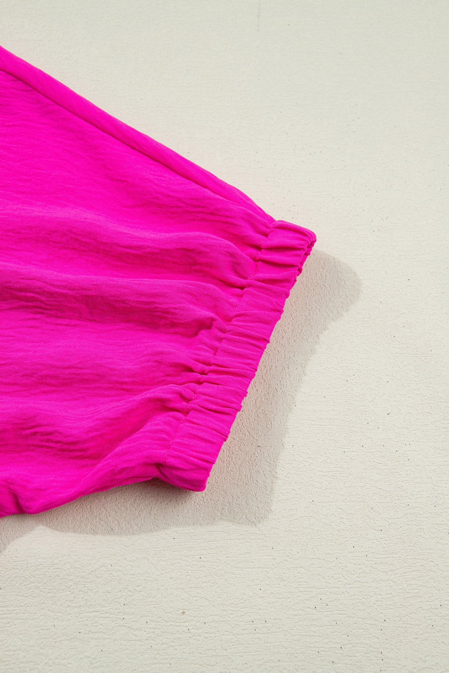 Leopard Patchwork Dolman Sleeve V-Neck Blouse